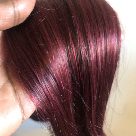4 BUNDLES OF 20-24”99J PERUVIAN STRAIGHT HUMANHAIR main image 8